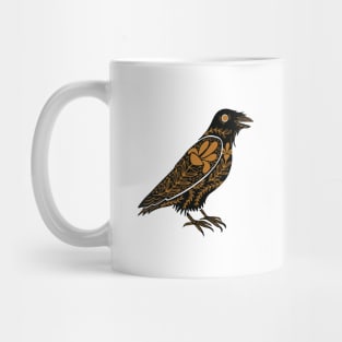 Dark Omens Raven - Black Mug